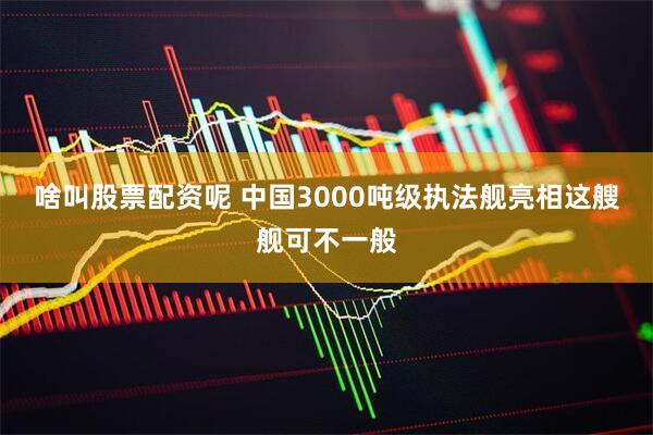 啥叫股票配资呢 中国3000吨级执法舰亮相这艘舰可不一般